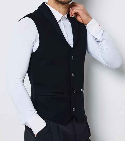 NY Fashion modern dance vest latin dance suit men's dance ballroom dance jacket vest 21104MJ