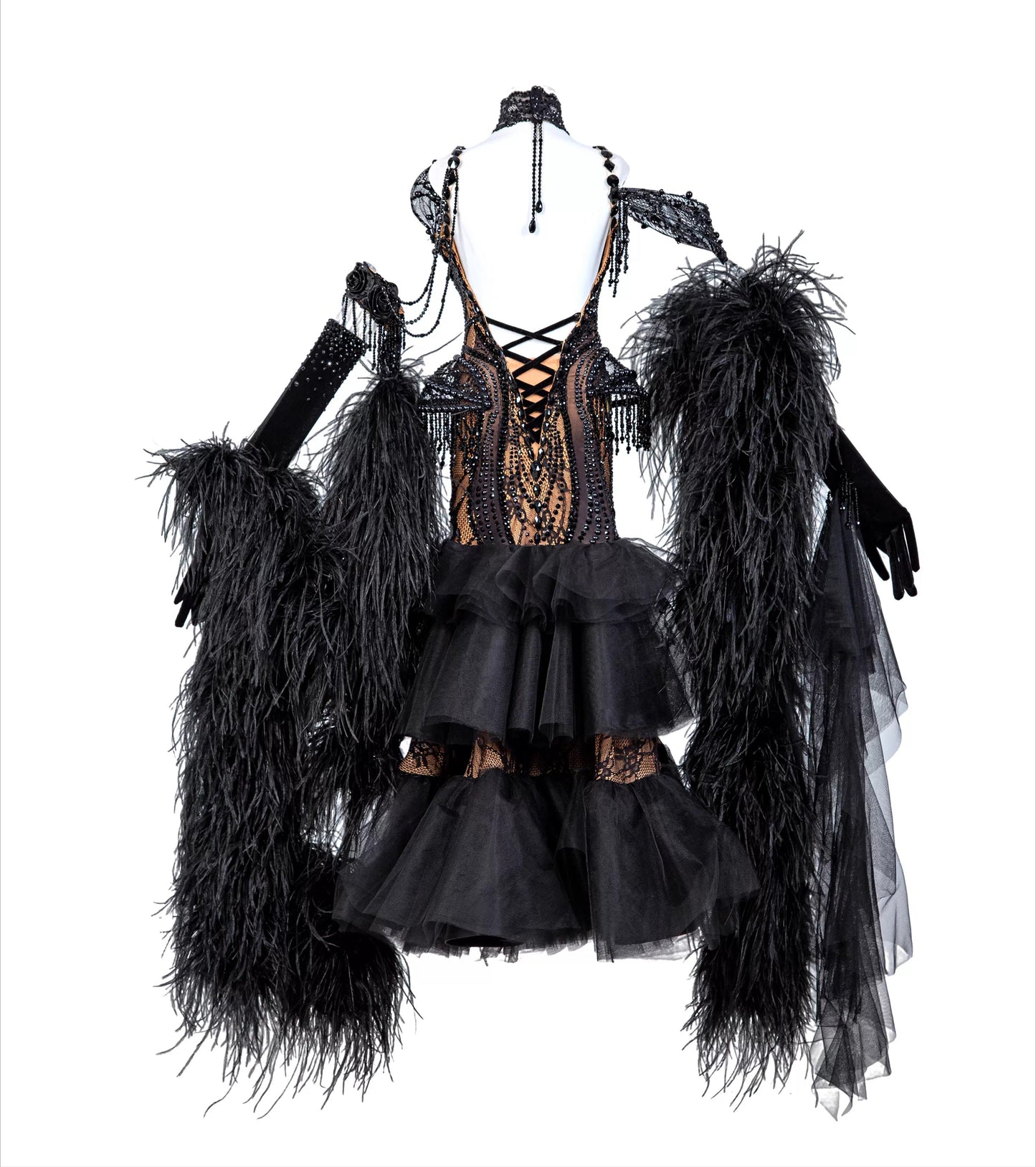 TID women's ballroom costume ballroom dance professional competition dress M1297 - Mine·Jas