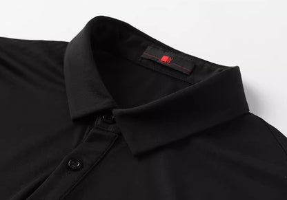 NY Fashion Men's  Ballroom Latin Long Sleeve Polo shirt Practice Dance Top Training Dance Top 21115T