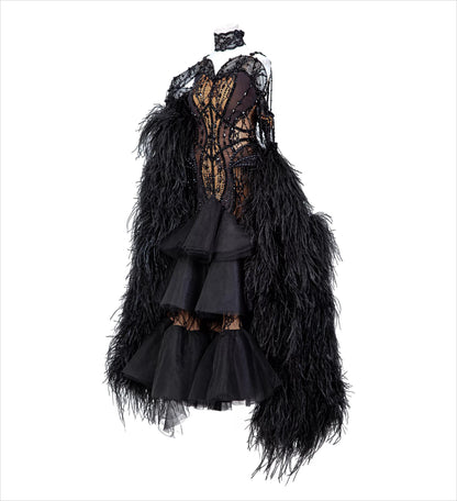 TID women's ballroom costume ballroom dance professional competition dress M1297 - Mine·Jas