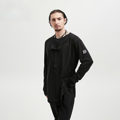 BOBO Boys Latin Dance Suit T-Shirt Men's Ballroom Dance Professional Training Latin Practice Suit Dance Top